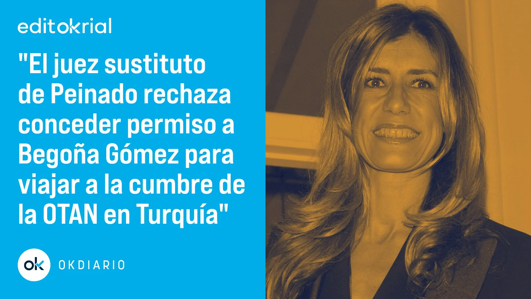 Moncloa calls the judge's decision not to let Begoña Gómez travel to the NATO summit "incomprehensible"