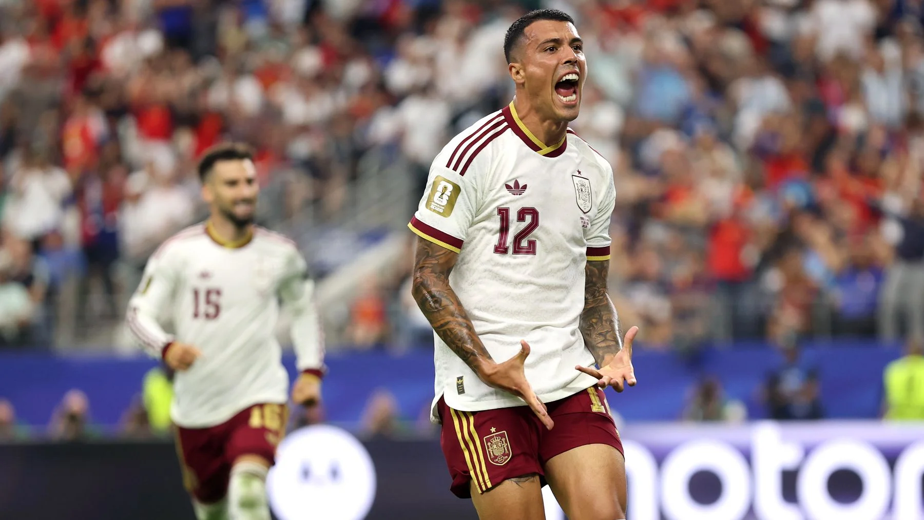 It's real again! At the end of the World Cup!