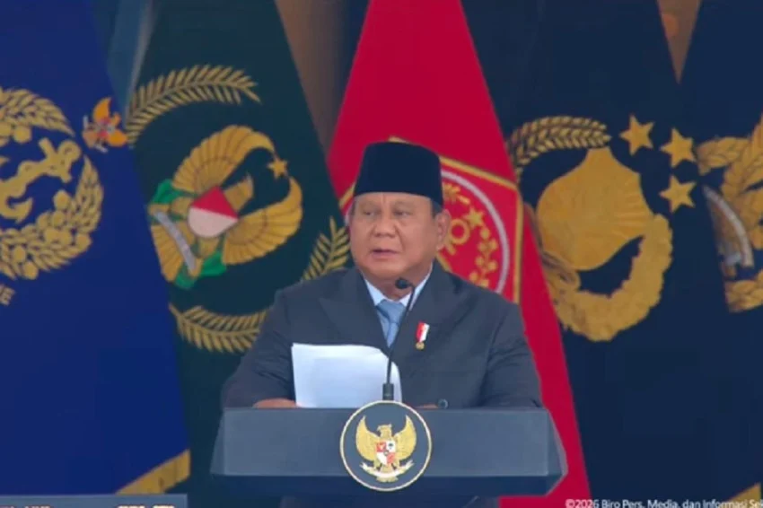 Inaugurating 1,177 TNI-Polri Officers, Prabowo: Rank is a Trust and Mandate from the People
