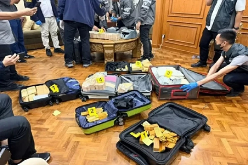 Attorney General's office says ownership of the assets, seized in a money laundering case, will be proven during trial