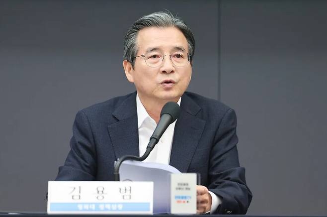 Kim Yong-beom says delisting would shock the market, as the products' market exceeds 10 trillion won