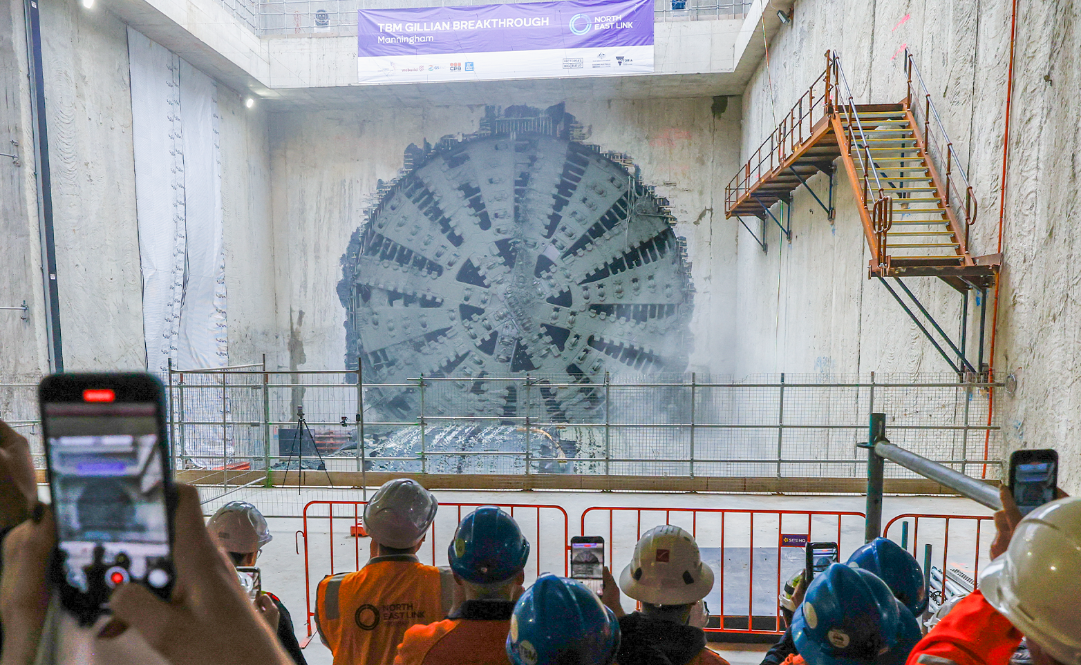 GS E&C completes tunnel excavation for Melbourne road project in Australia... completion in 2028