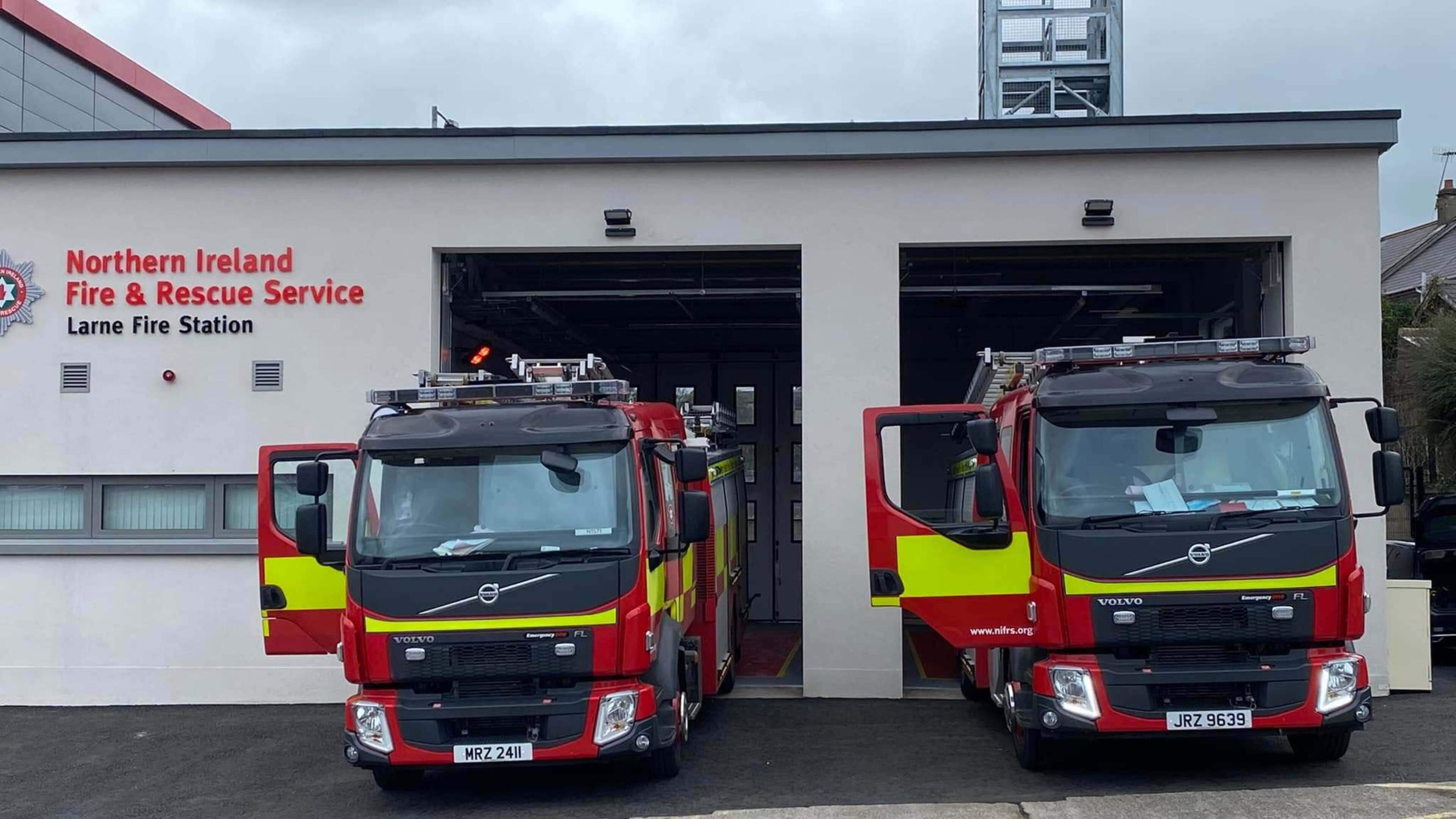 Police probe attempted break-in at Larne Fire Station after early-hours incident