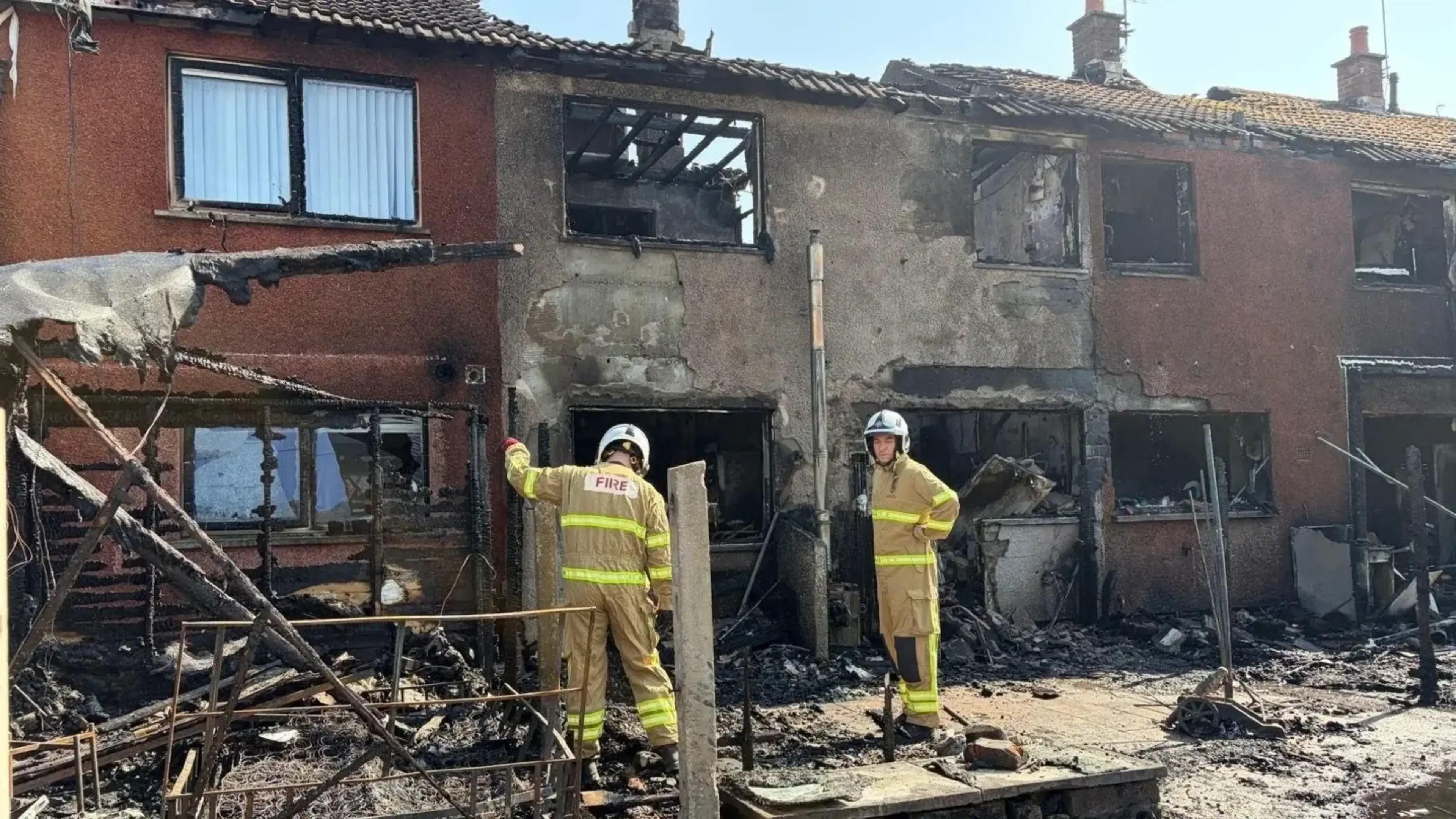 ‘We watched it go up in flames’: Homeowner’s heartbreak after first home destroyed in blaze near Eleventh Night bonfire