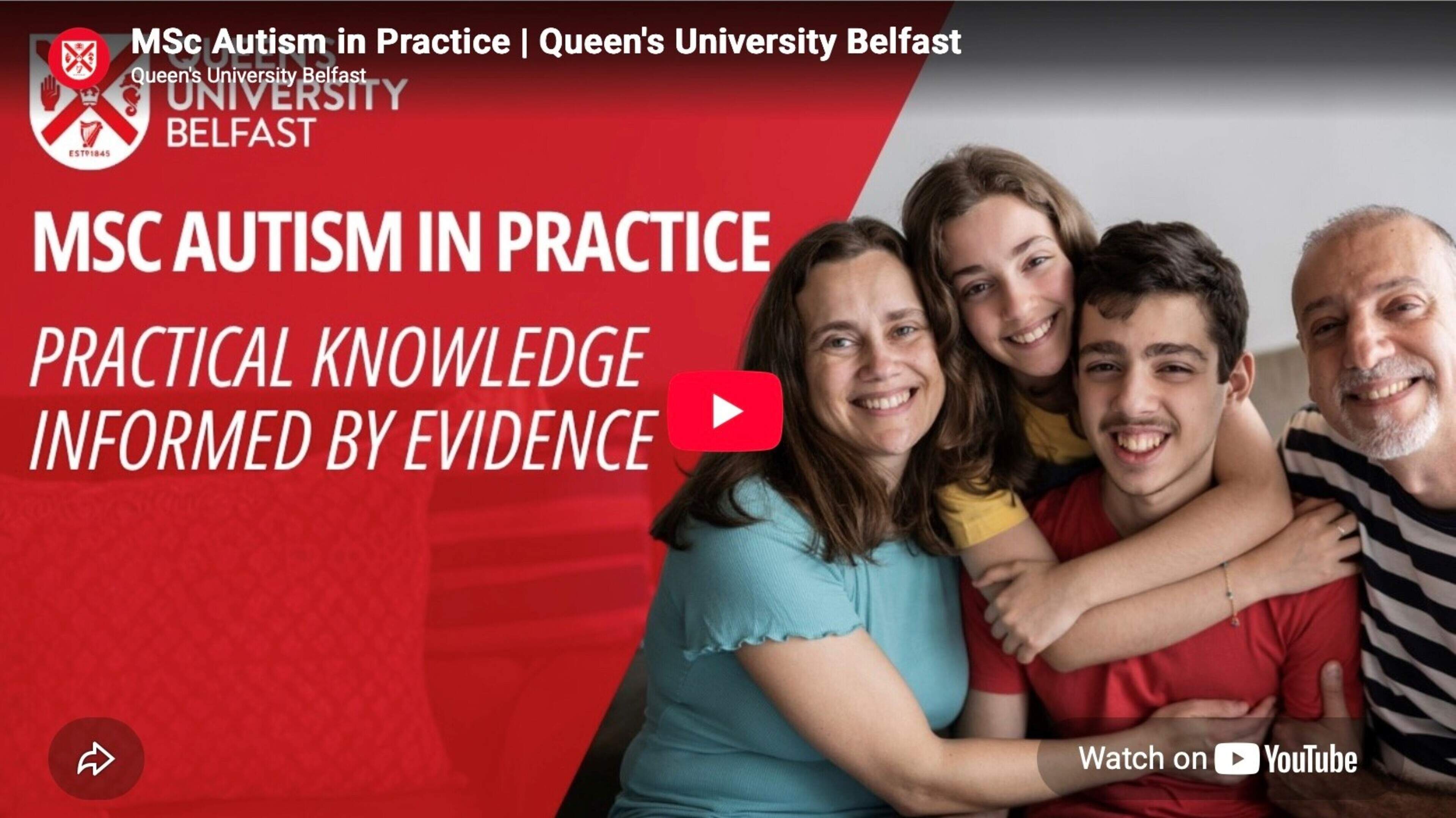 Queen’s University pulls ‘mistakenly published’ AI image from autism course advert