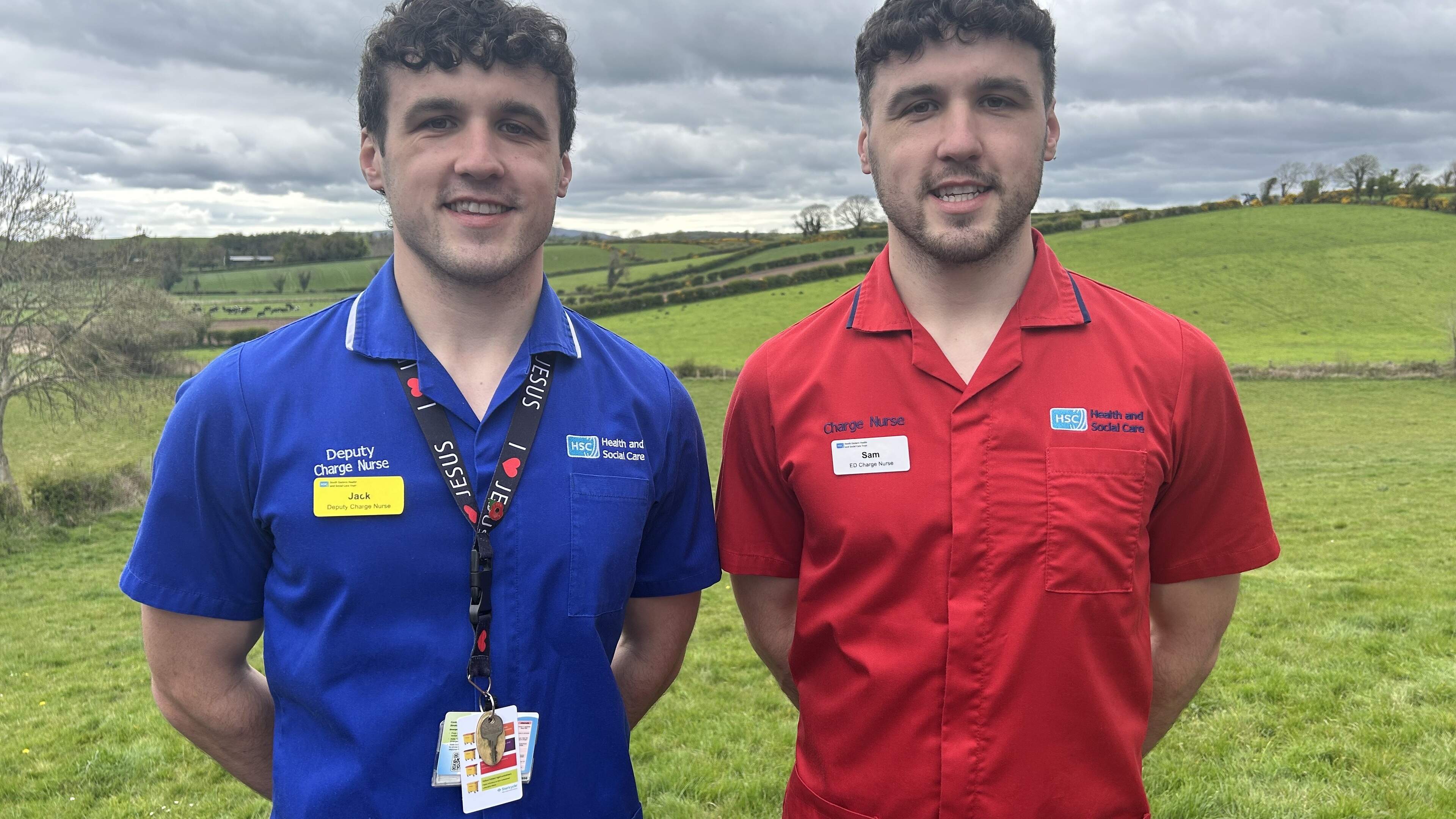 ‘Even with different uniforms, we still get mixed up’: Double trouble in NI hospital with twin nurses