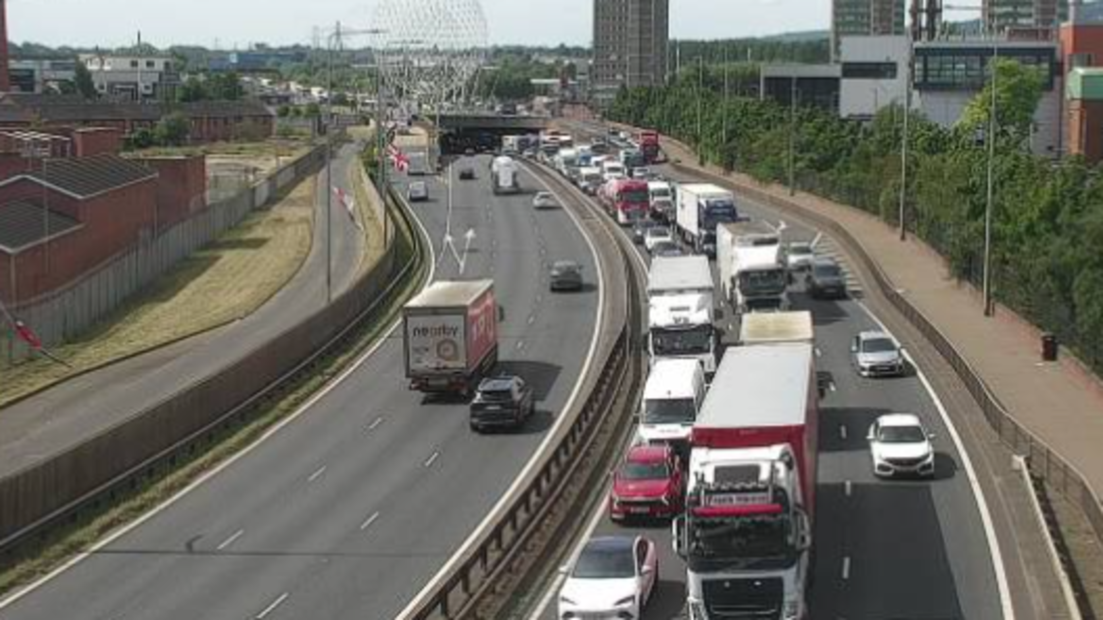 NI traffic alerts: Vehicle causing delays on Westlink cleared but traffic remains