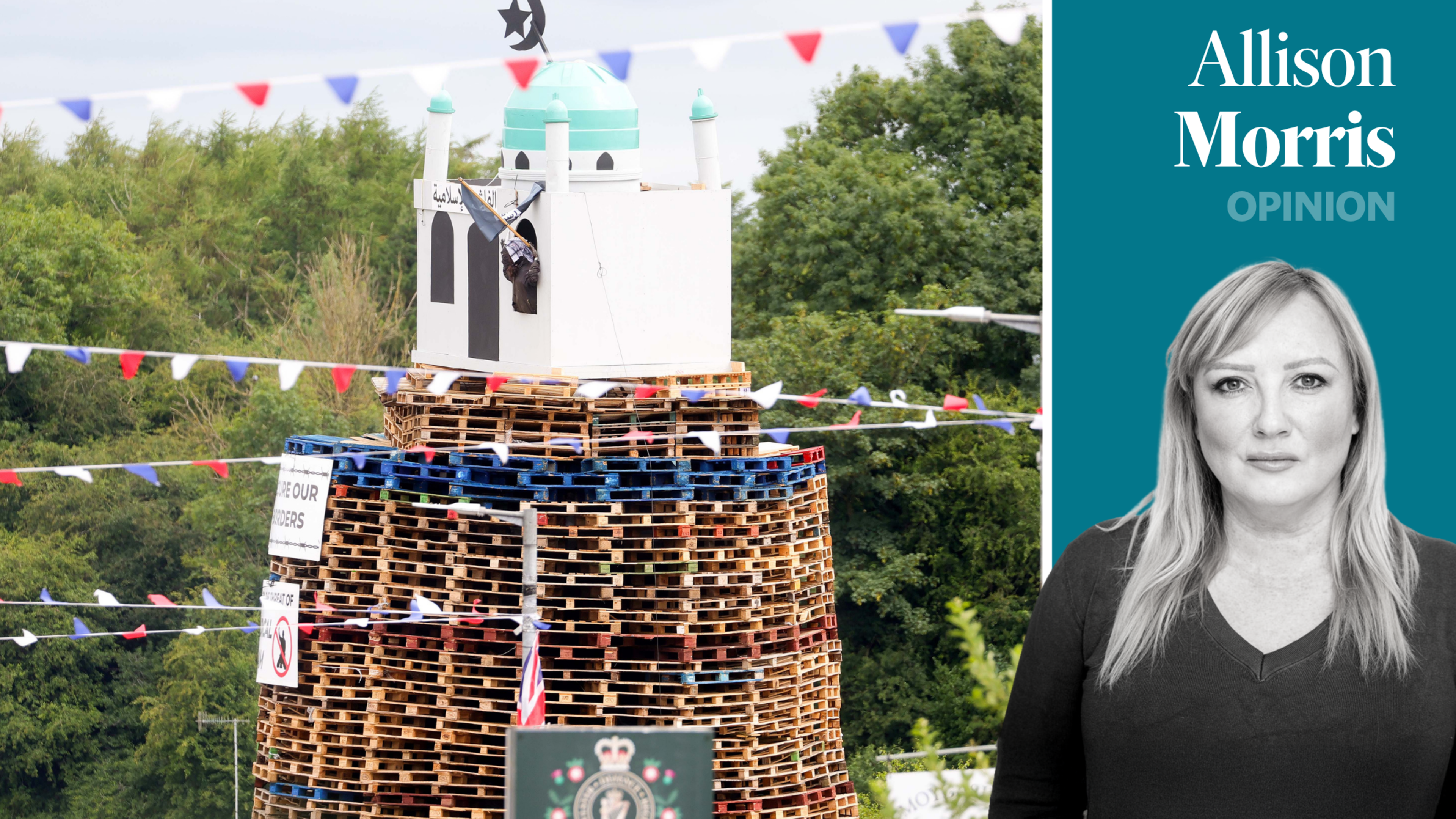 The grown men of Moygashel bonfire are on a race to the bottom... now they’ve given PSNI a tough decision