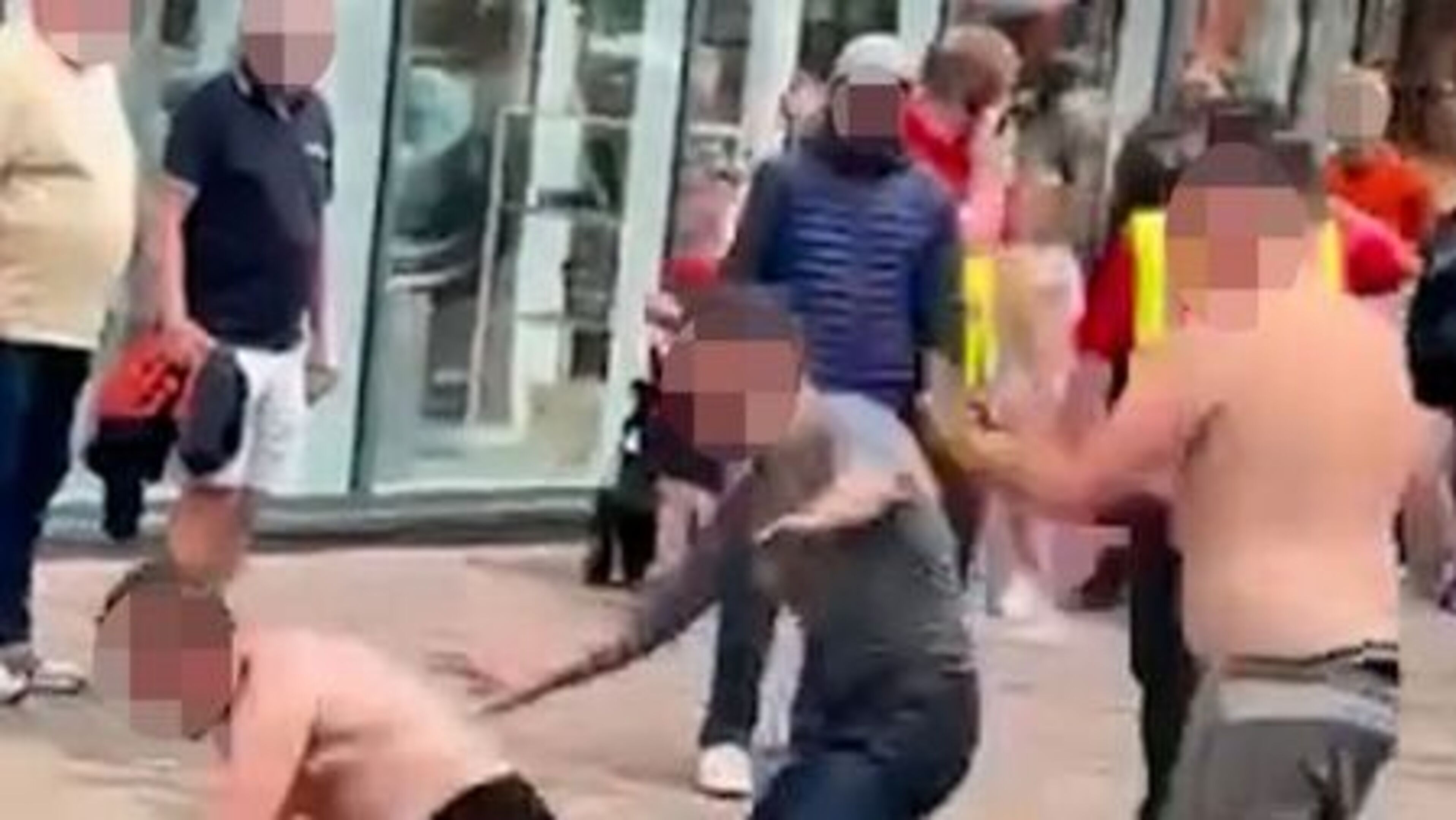 MLA condemns ‘bare-knuckle’ brawl in Belfast city centre as Fleadh crowds look