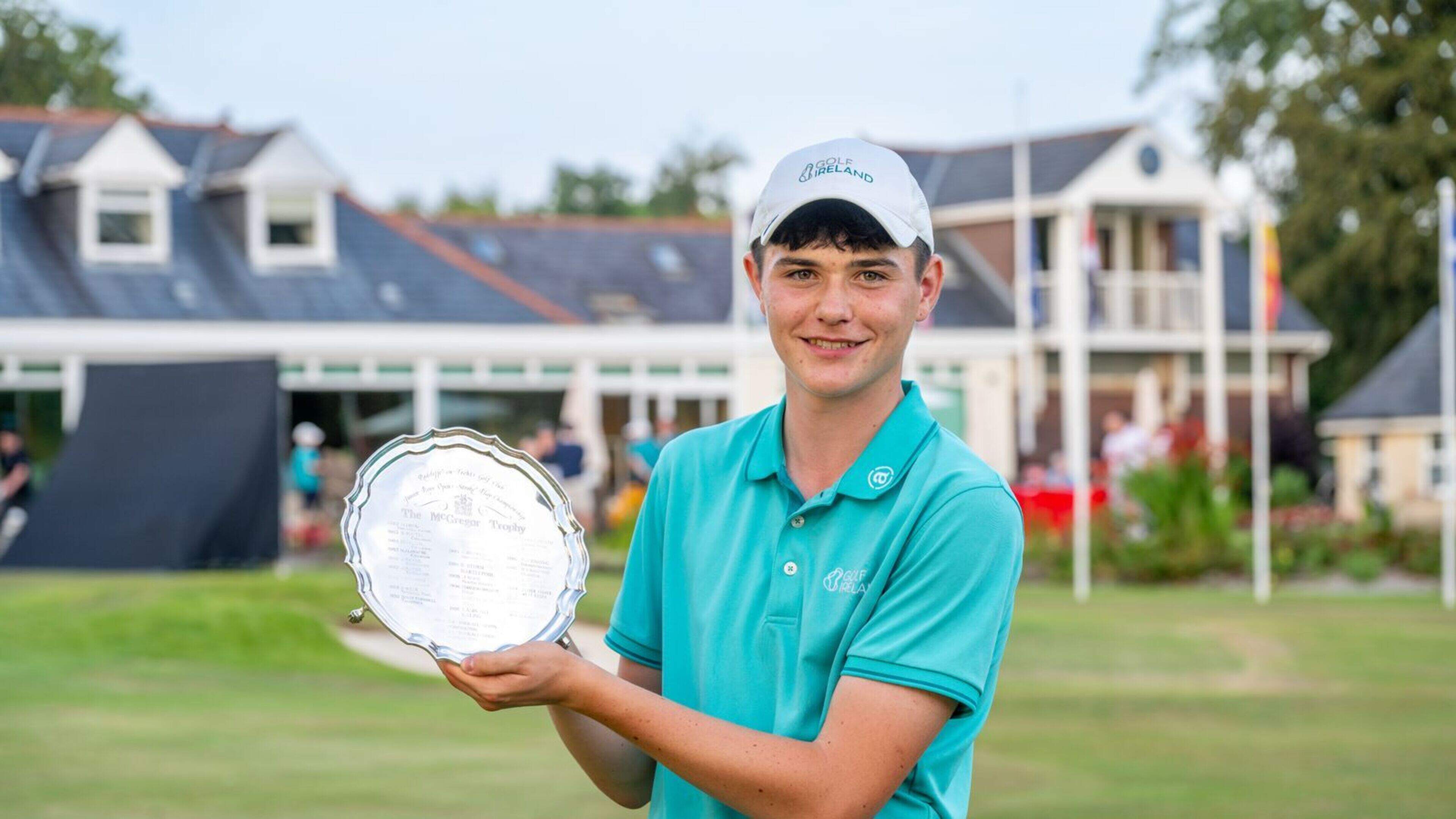 ‘It's surreal’: NI teenager following in the footsteps of Major champions and Ryder Cup stars after winning prestigious event