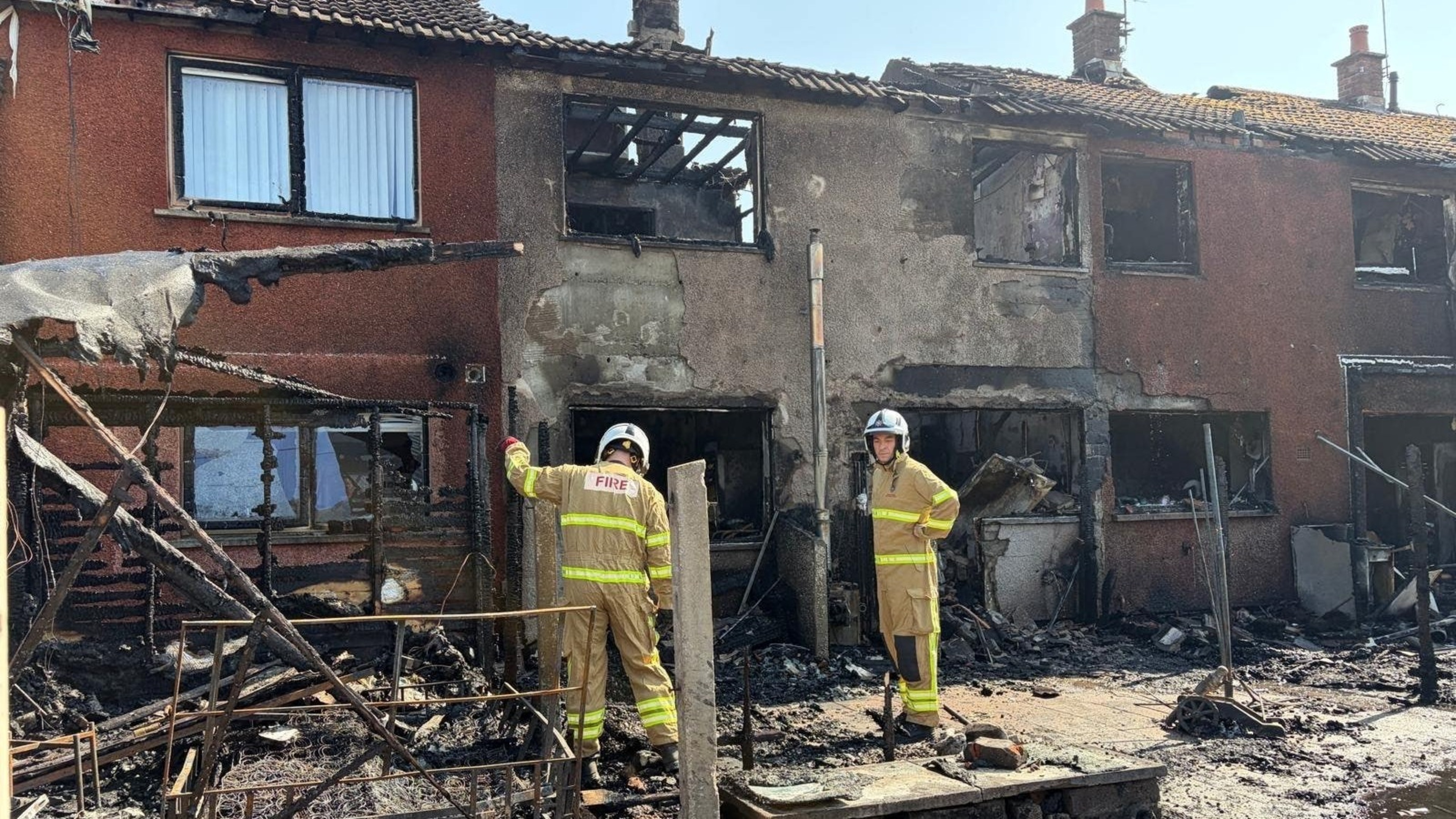 Greenisland houses destroyed by fire prompt investigation