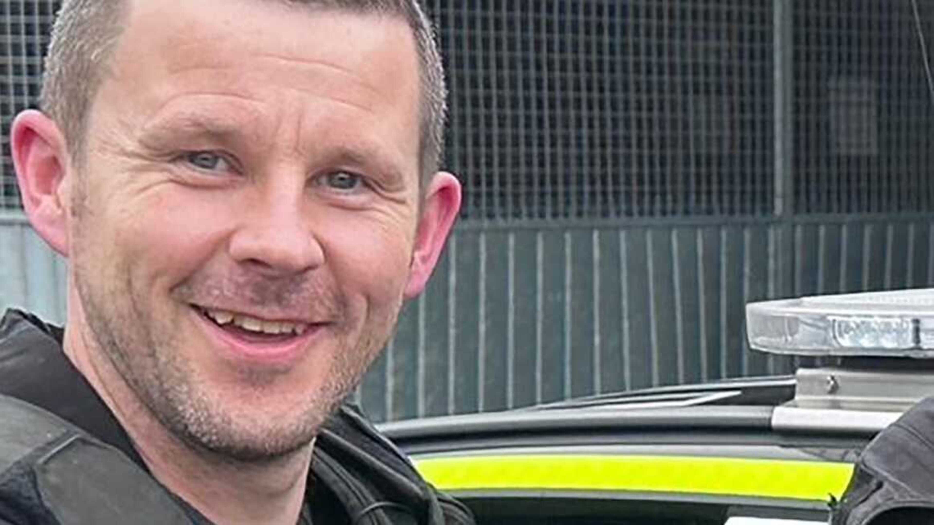 Officer killed in wrong-way A66 crash was ‘our hero’, family says