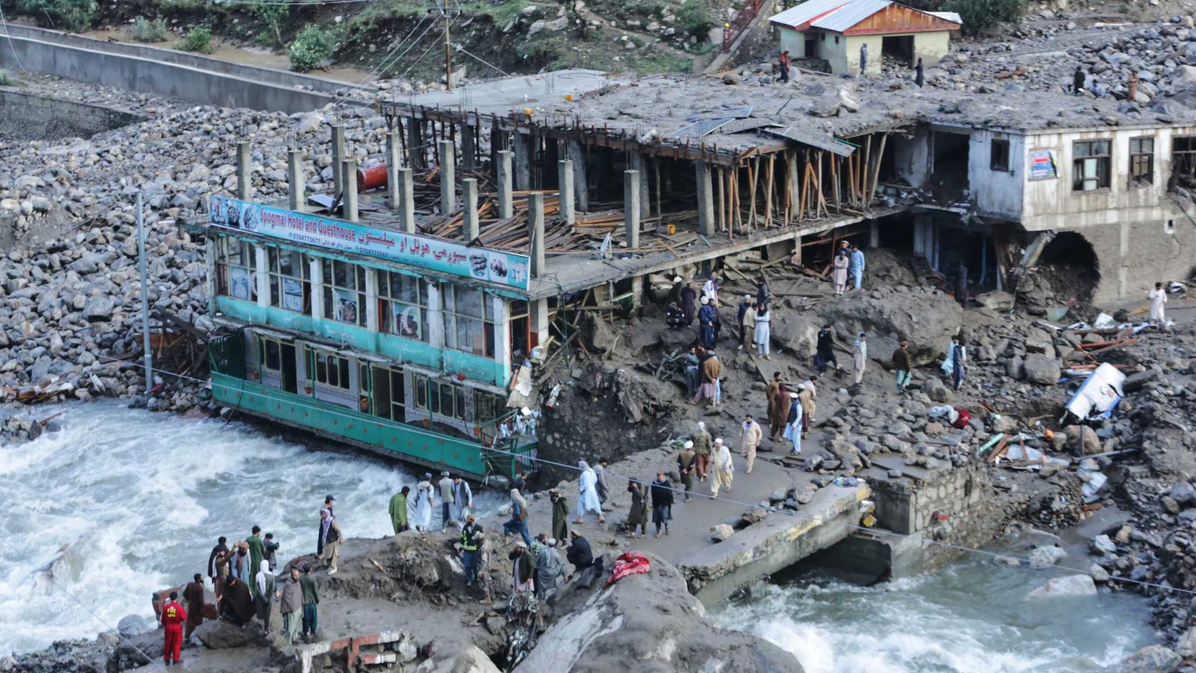 Rescue crews in Afghanistan search for missing and dead after flash flooding