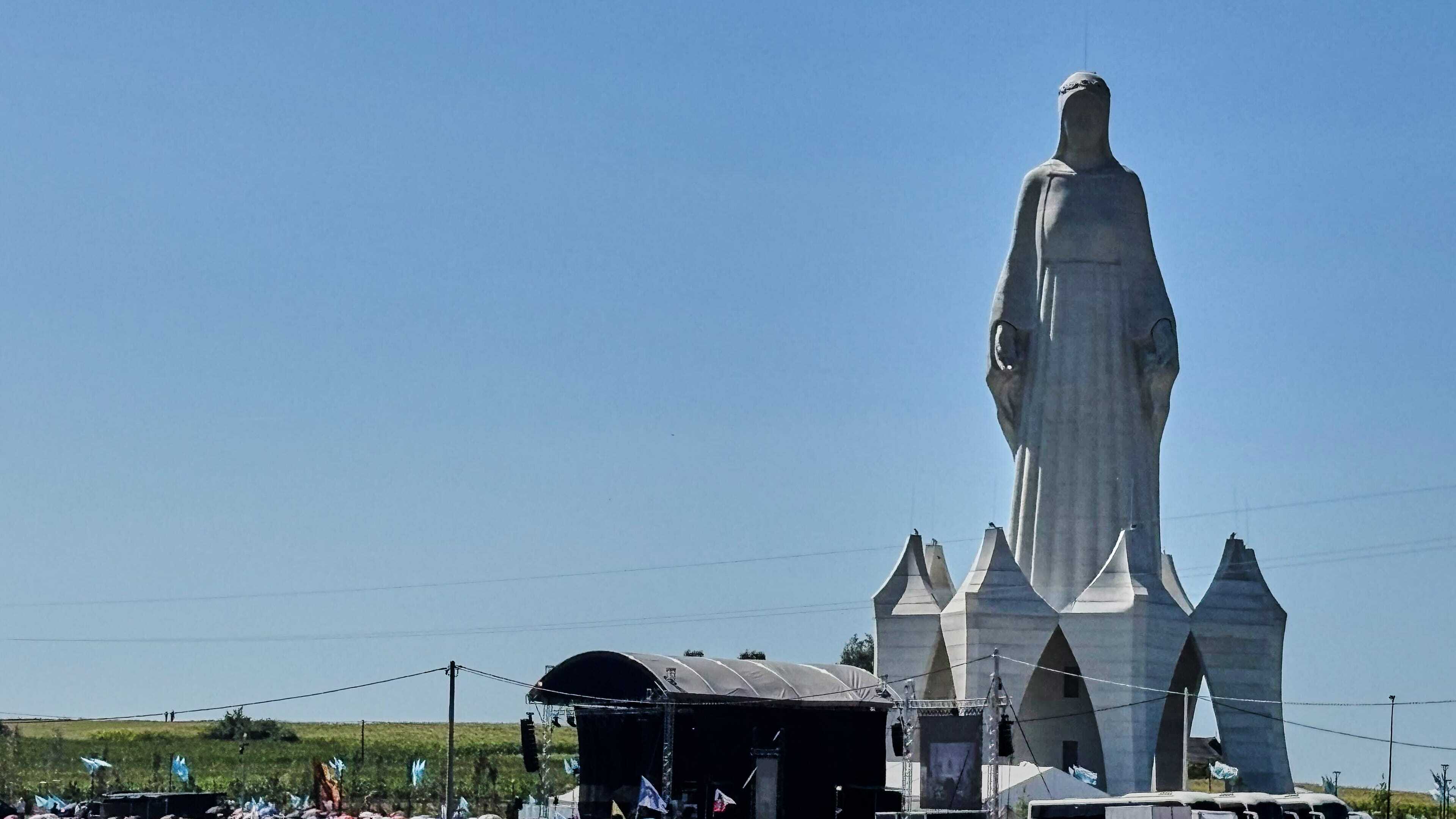 Europe’s tallest statue of the Virgin Mary inaugurated in small Polish village