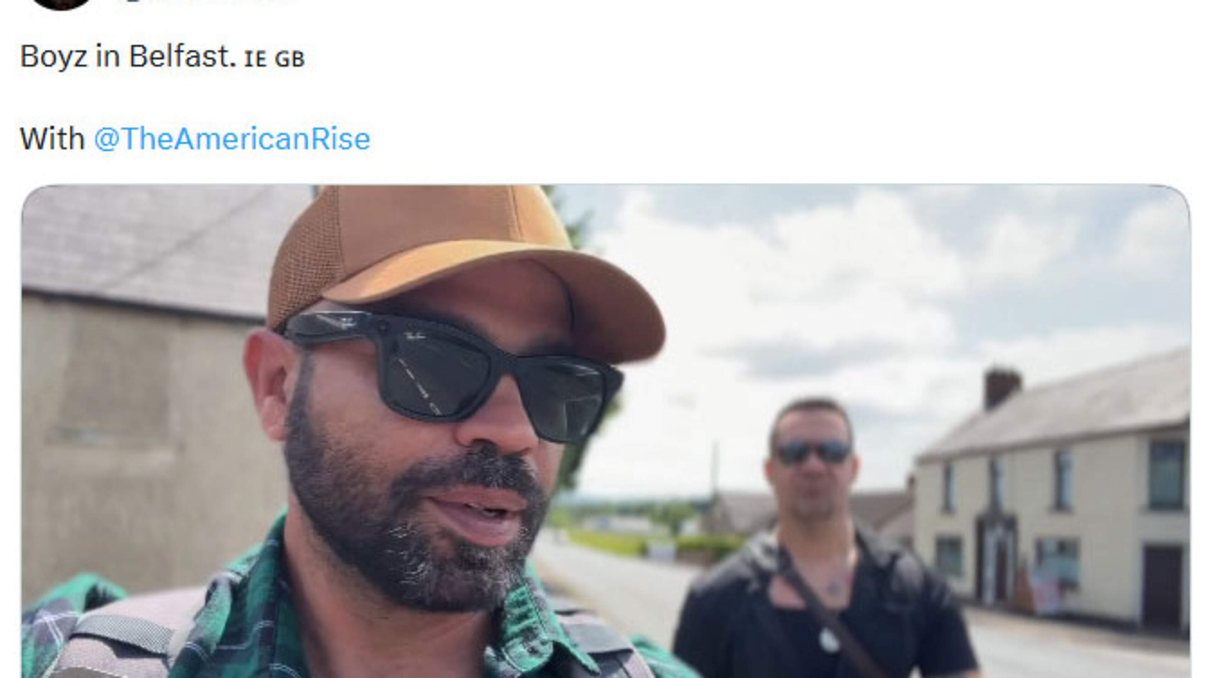 Proud Boys leader who stormed US Capitol is latest far-right agitator to film in Belfast