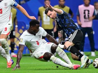 Center back started six of seven matches and scored goal that sparked Argentina's comeback against Egypt