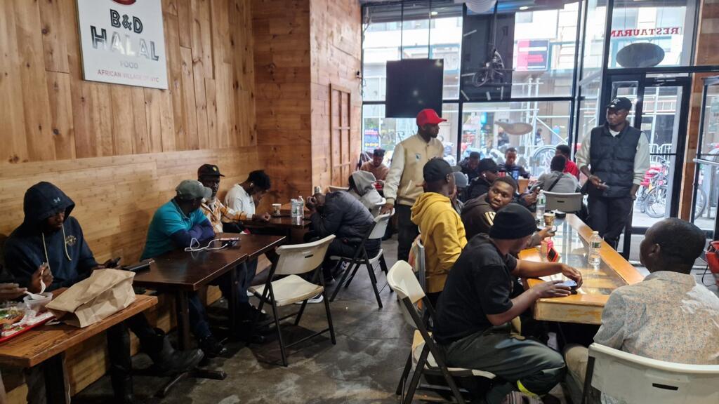 B&D Halal Food in New York, the African canteen where people come to eat and enjoy the country