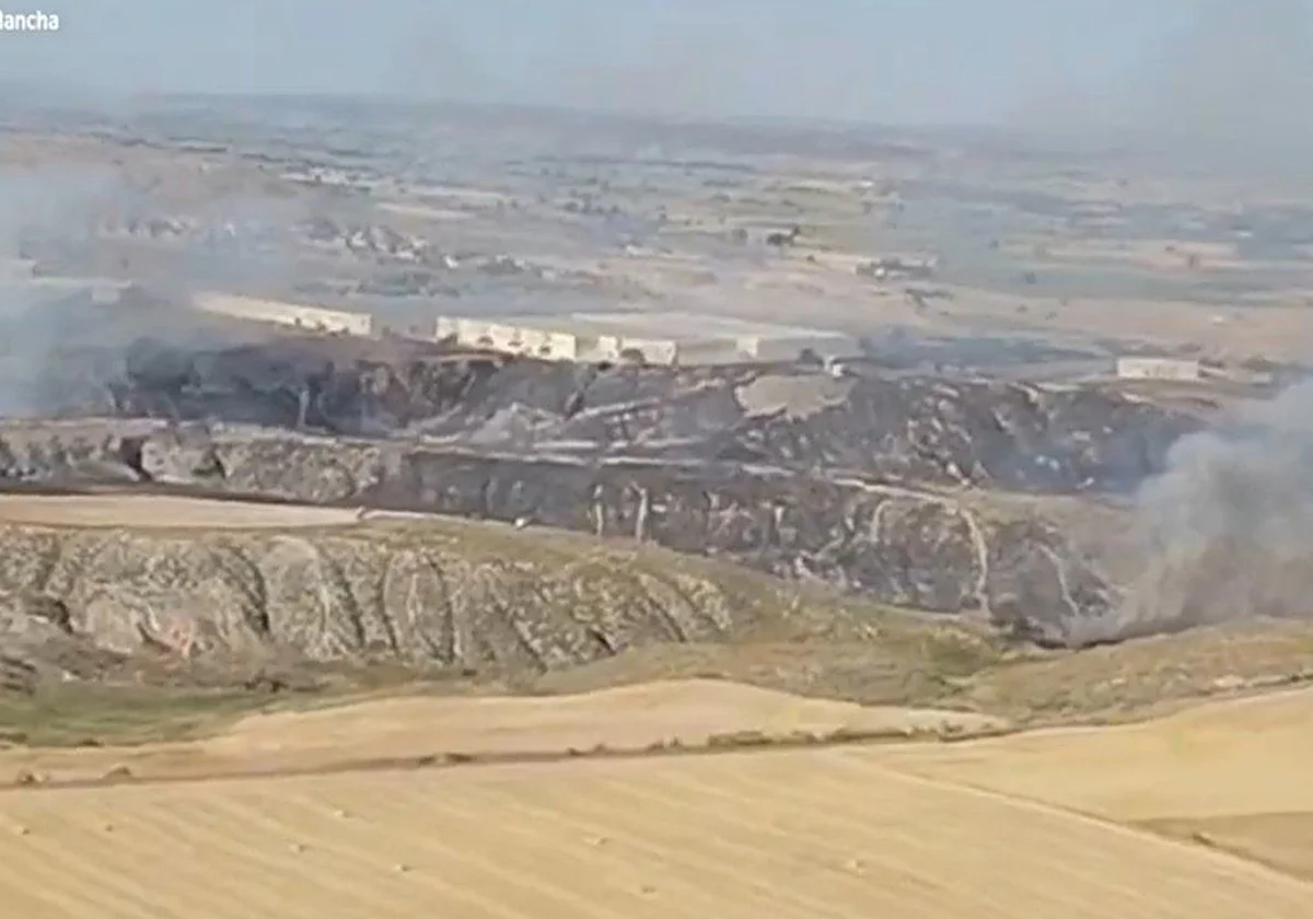 Seseña forest fire descends to level 0
