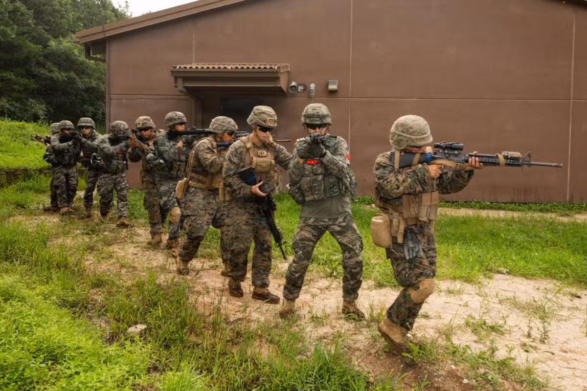 Trump quotes 'good relationship' with Kim Jong-un when ordering military training with South Korea