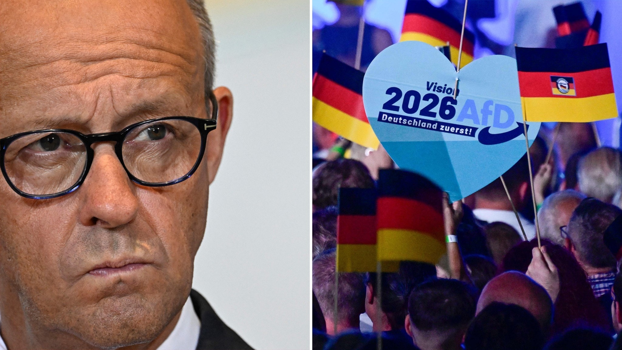 AFD could become largest in the east – Merz's party divided
