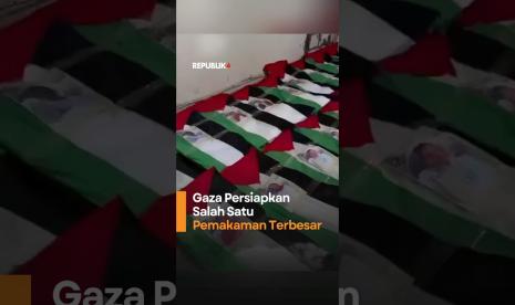 Gaza Prepares One of the Largest Funerals