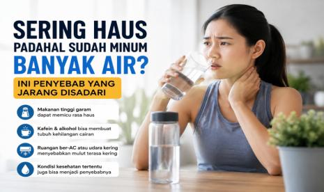 Often Thirsty Even Though You've Drunk a Lot of Water? These Are the Causes Rarely Realized