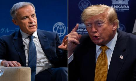 The US president signed three proclamations imposing the extra tariffs on a range of Canadian products
