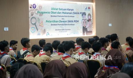 The Indonesian food and drug agency strengthens public protection by training young scouts as safety ambassadors