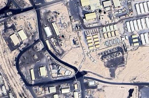 This is the US base in the Gulf state that Iran attacked