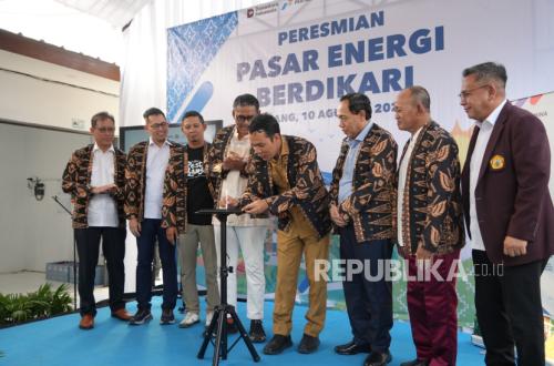 Collaboration to Realize Renewable Energy, Kepandean Serang Market Becomes a Self-Reliant Energy Market