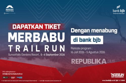 Don't Run Out, bank bjb Prepares Limited Promo for Merbabu Trail Run Tickets