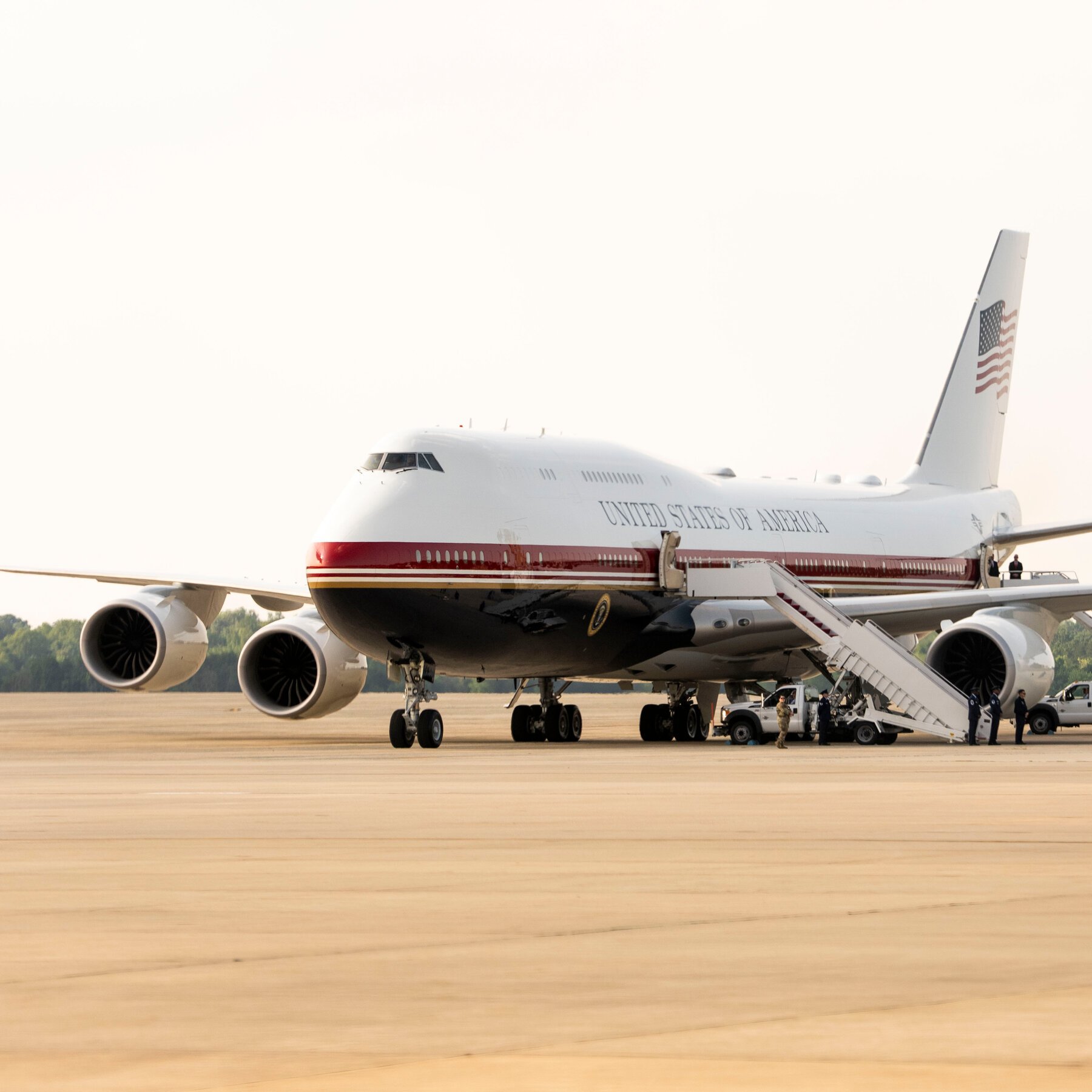 Justice Department seeks grand jury testimony in probe of Times reporting on the president's new jet