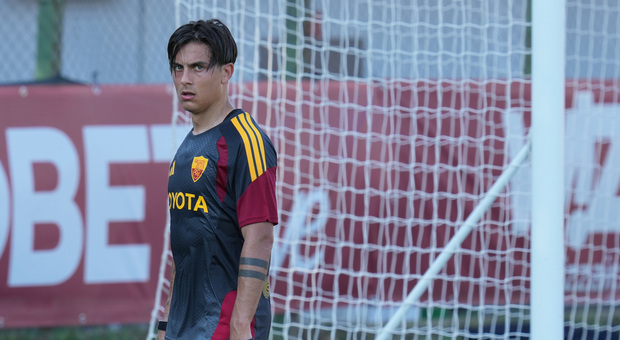 Cannes-Rome 3-3, Dybala double and Malen goals, expelled Wesley