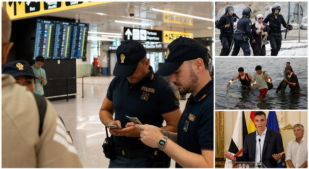 Ceuta, Sanchez: 'Stop a Schengen by ignorance or political interests'. Italy and 21 other countries write in Brussels