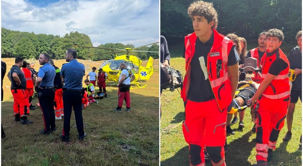 Lightning strikes scout on Monte Livata: grave a boy