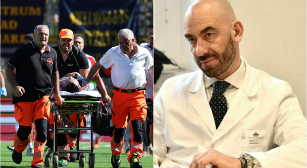 Malore during Juve Stabia-Pisa, Matteo Bassetti on the warm emergency: "Do you leave at 3:00? Health is at risk»