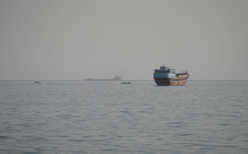 The British maritime agency reported the strike in the Strait of Hormuz on Tuesday, with no details on damage or injuries