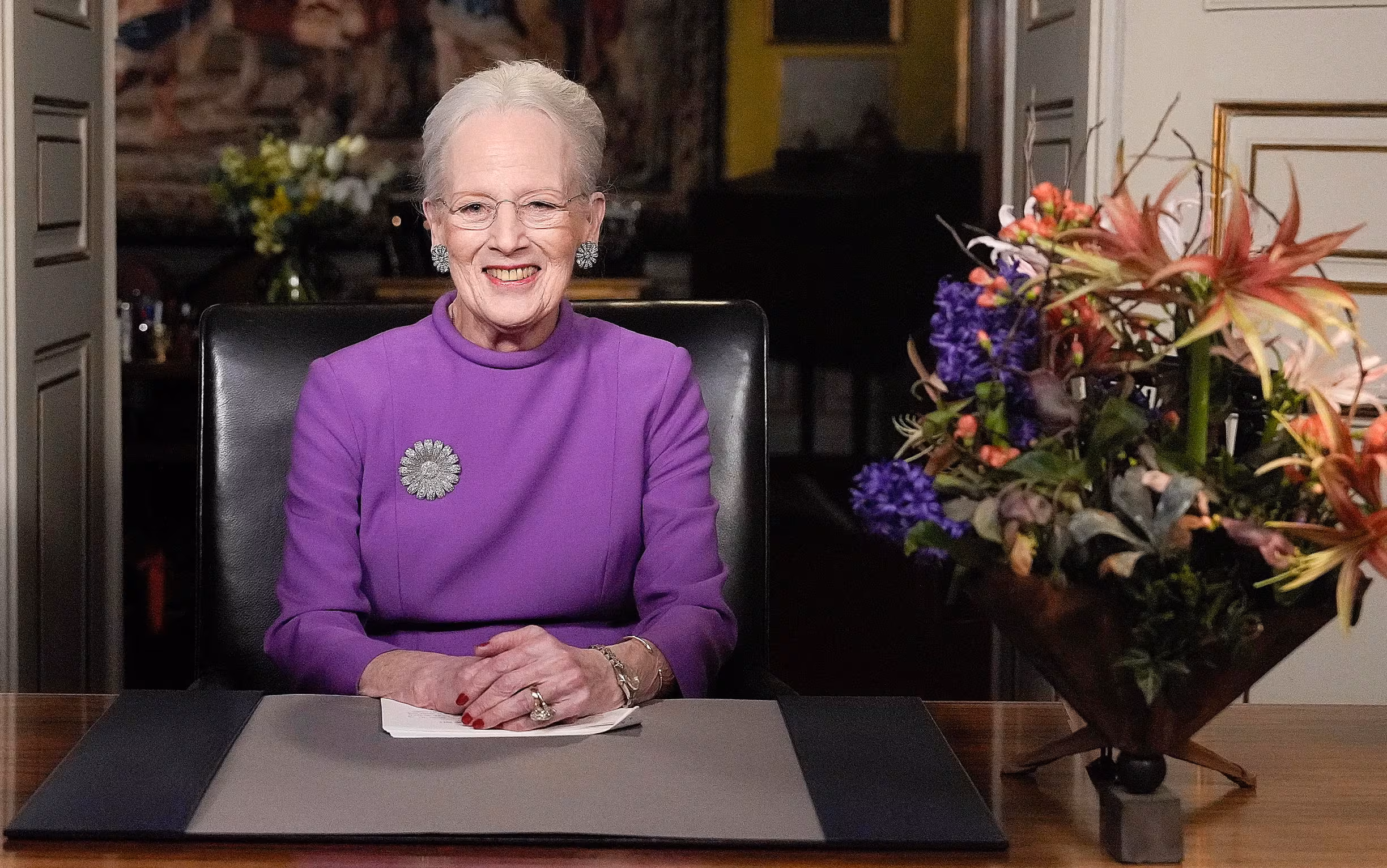 Queen Margherita of Denmark hospitalized