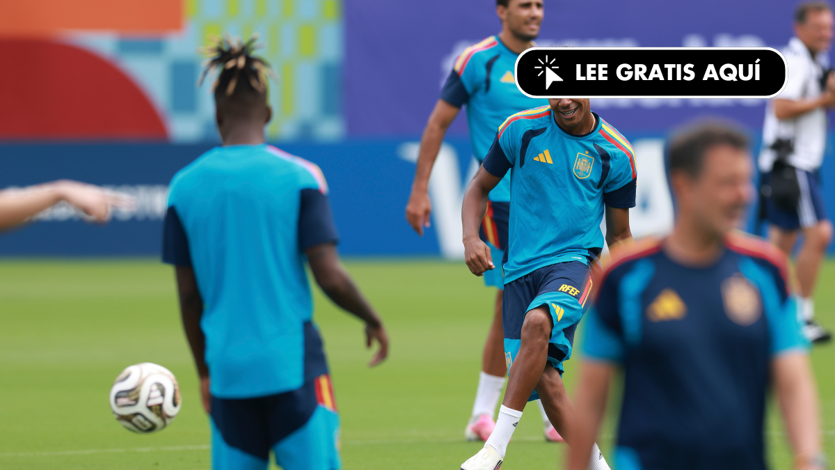 Spain suspends its training for a storm the day before the end of the World Cup