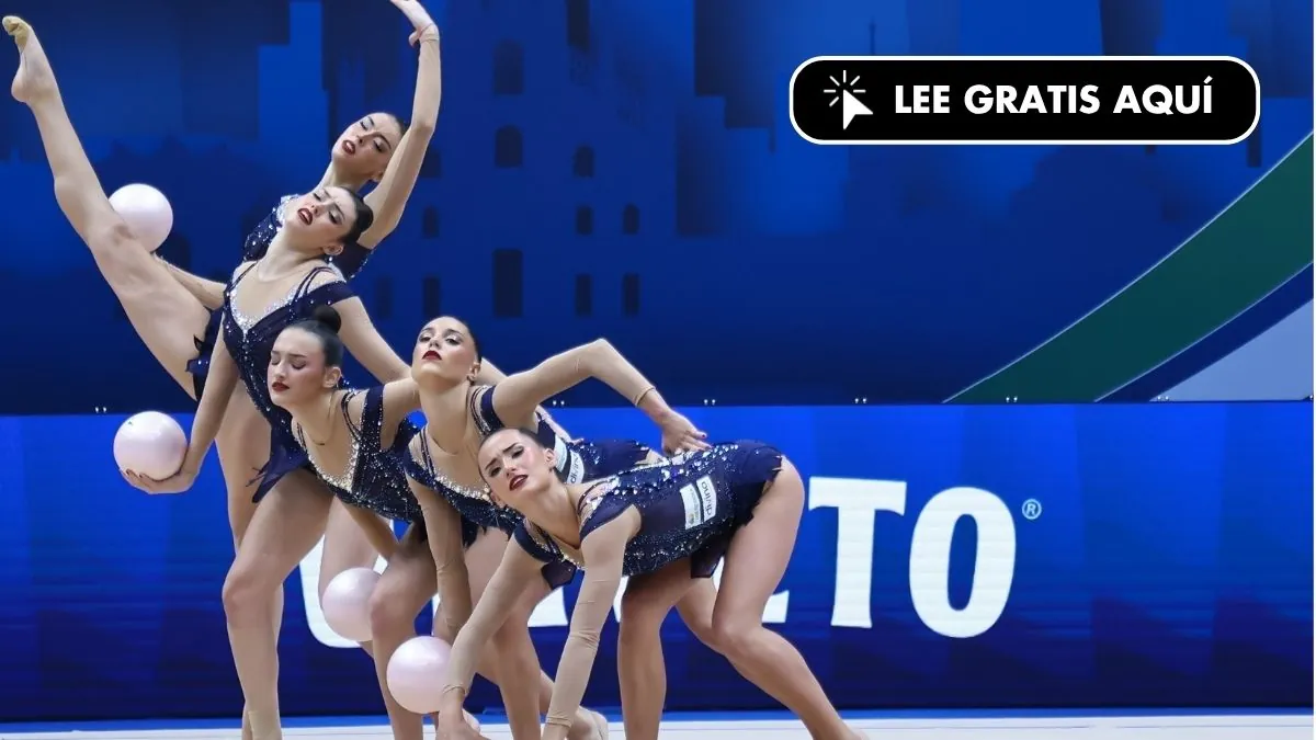 World gold for Spain of the supreme set of rhythmic
