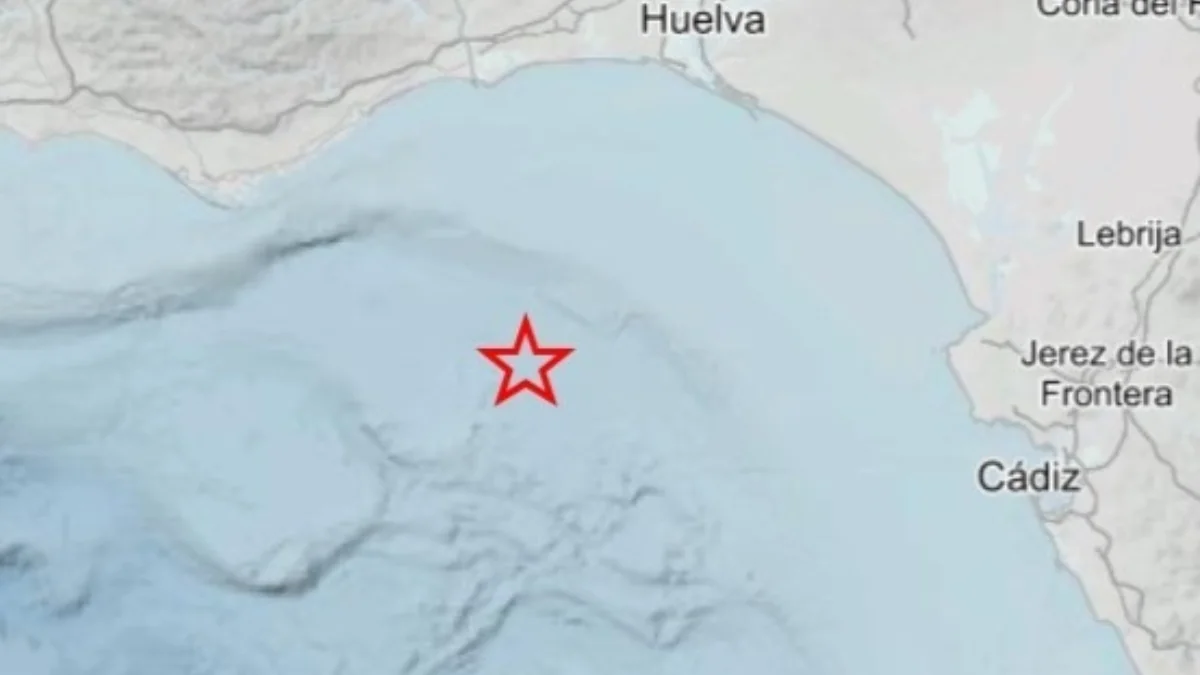 On Sunday a 2.5-magnitude earthquake was registered in the Gulf of Cadiz