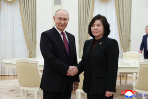 Choe Son-hui held strategic dialogue with Sergey Lavrov and met President Putin in Moscow, state media reports