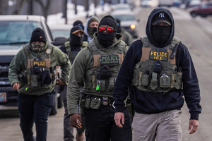 The Department of Homeland Security published a notice Monday for thousands of conductive distraction and deescalation devices by March