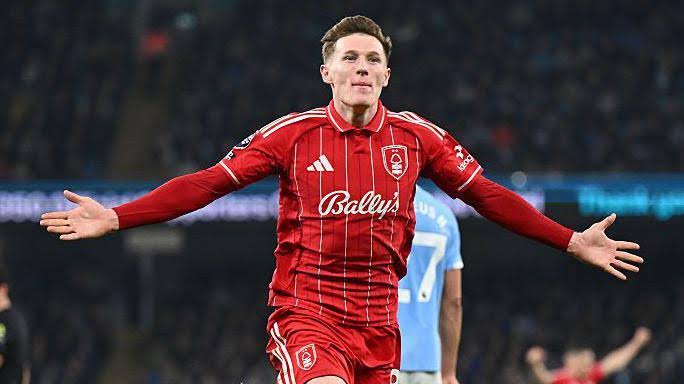 Manchester City agree £116m fee with Nottingham Forest for Elliot Anderson