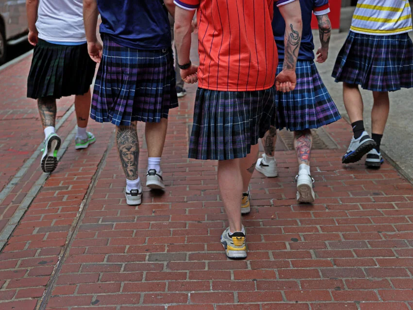 Scotland came to Boston. Did romance follow?
