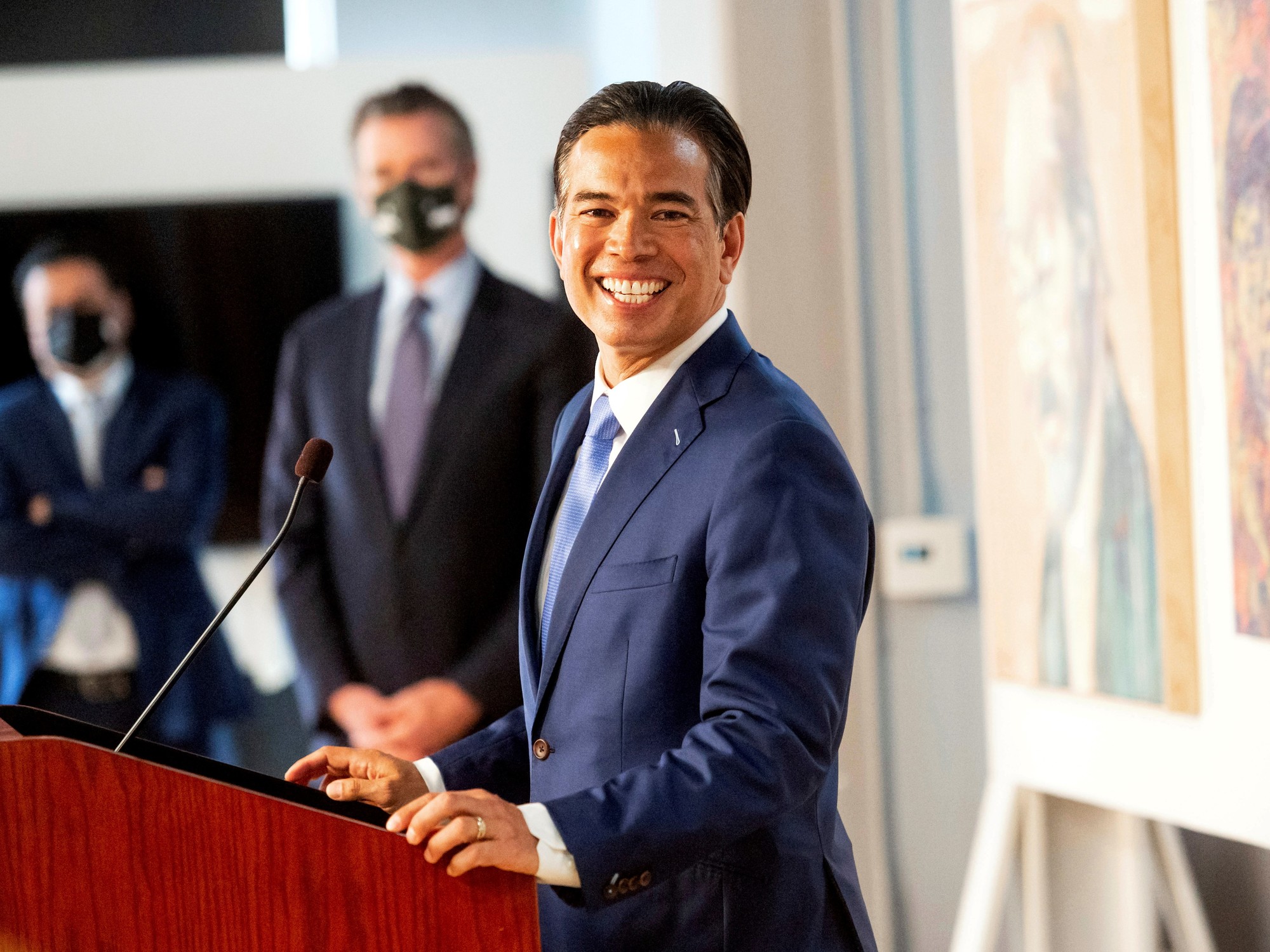 Attorney General Rob Bonta challenges the state's largest migrant detention facility, citing poor conditions