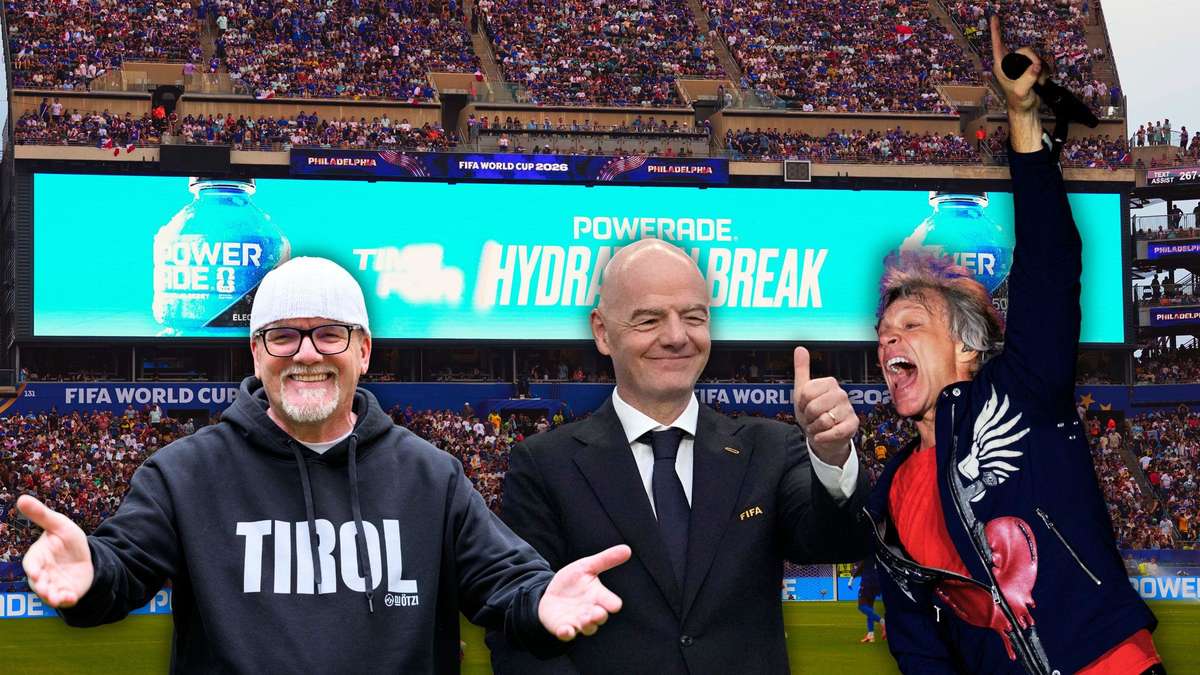 Flood the zone with hit: Constantly Bon Jovi and DJ Ötzi against World Cup drinking break anger? What the statistics reveal