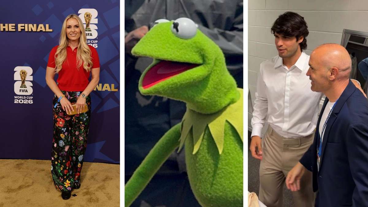 Kermit and Ernie in the VIP gallery: The craziest celebrity gallery at the World Cup final in New York