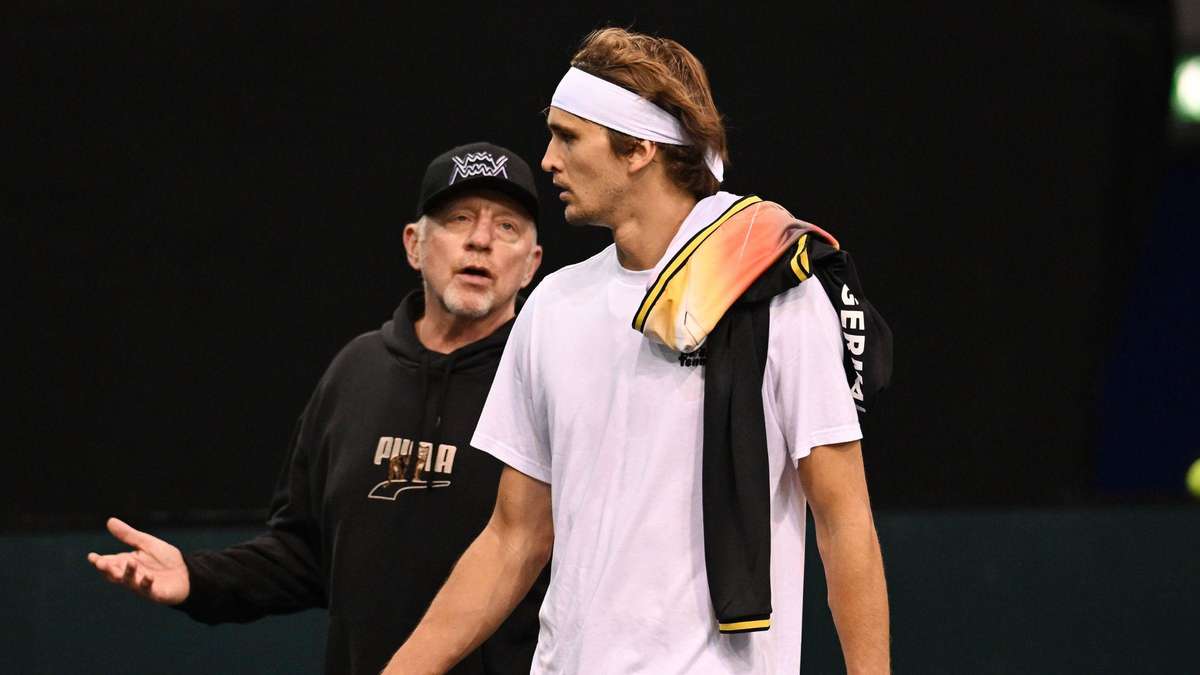 Zverev takes the next swipe in his relationship with Becker