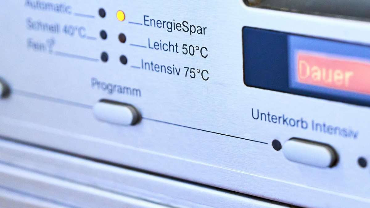 Dishwasher: These two programs harm the device – and cost unnecessary money